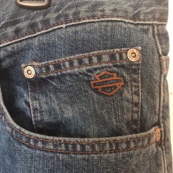 Vintage Harley Davidson men’s jeans - Picture 2 of 9